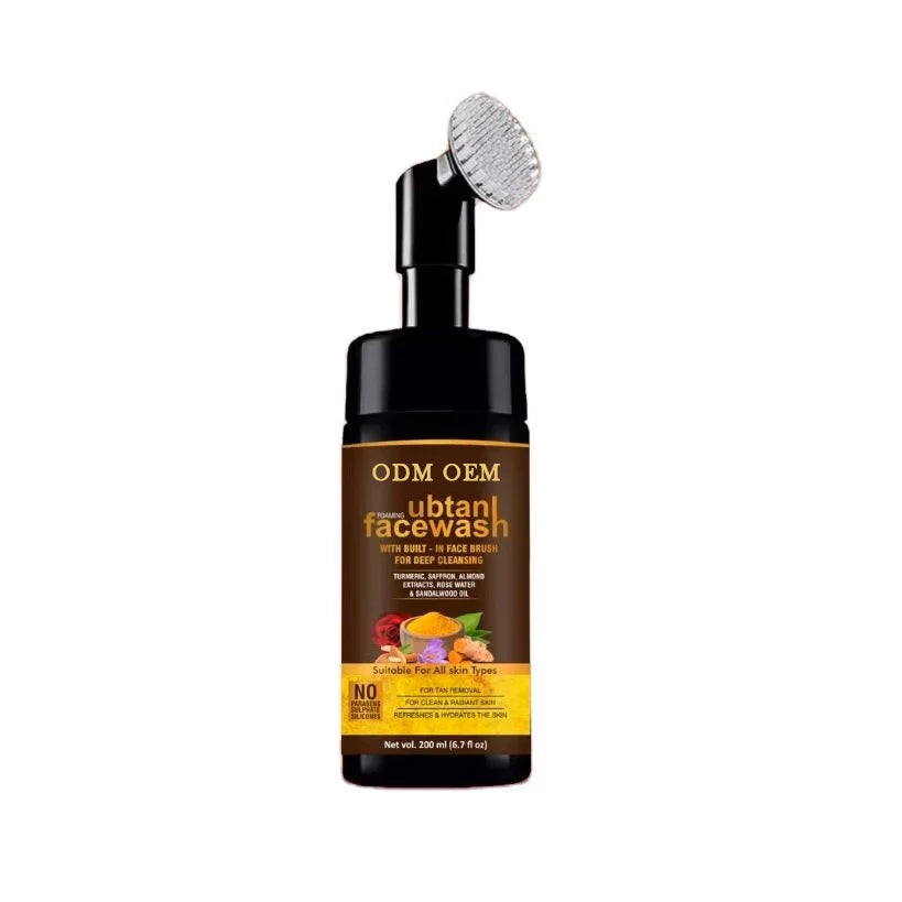Ubtan Foaming Face wash Private Label Branding | Vanity Vision