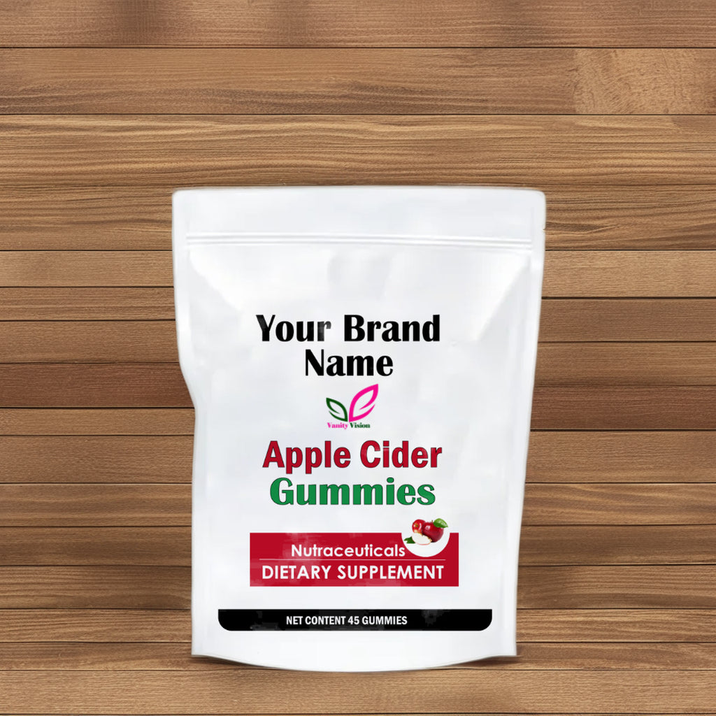 Apple Cider Vinegar Gummies Delicious Wellness | Private Label | Custom Formula | Vanity Vision