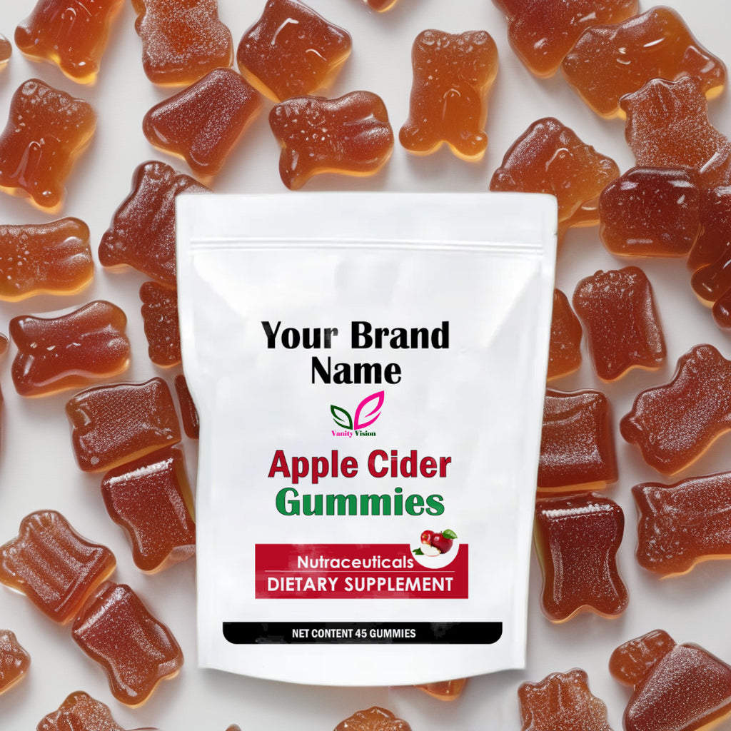 Apple Cider Vinegar Gummies Delicious Wellness | Private Label | Custom Formula | Vanity Vision