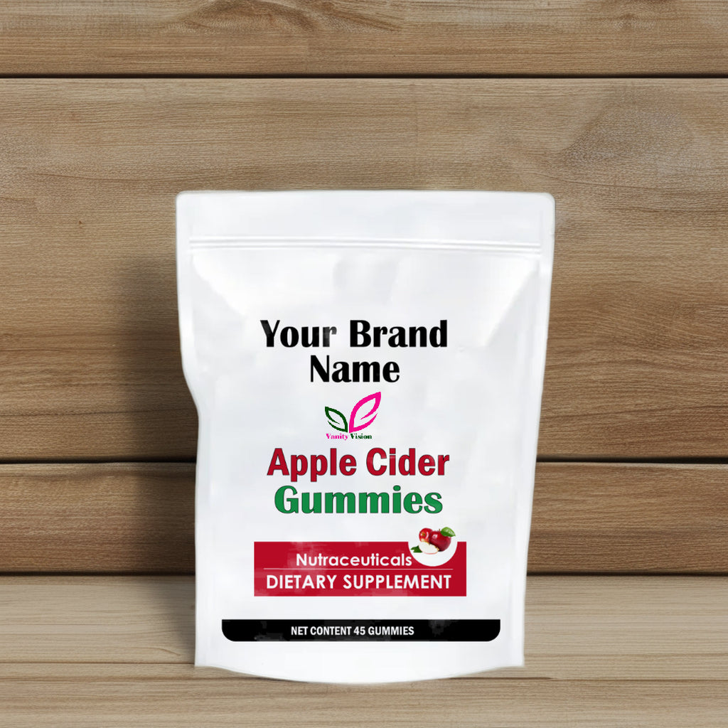 Apple Cider Vinegar Gummies Delicious Wellness | Private Label | Custom Formula | Vanity Vision
