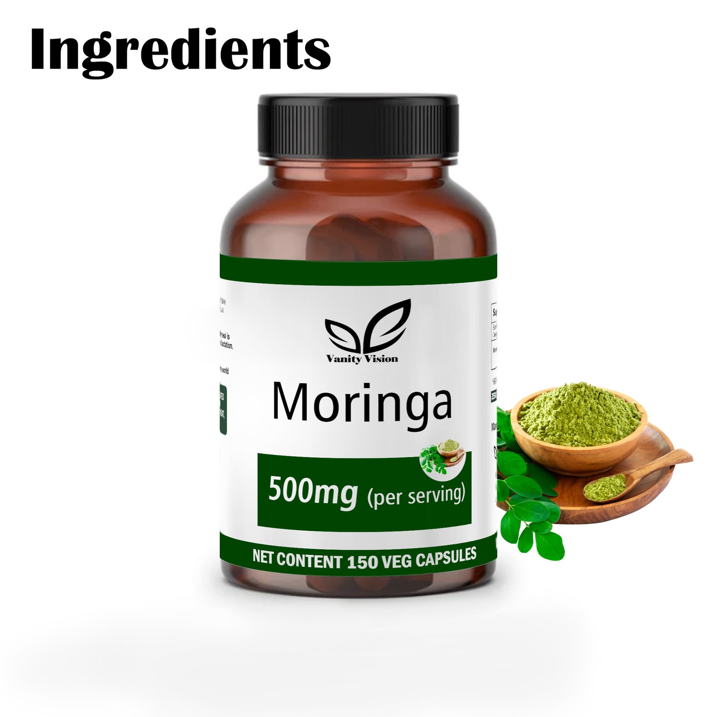 Moringa 500mg Capsules: A Natural Powerhouse for Your Health and Wellness