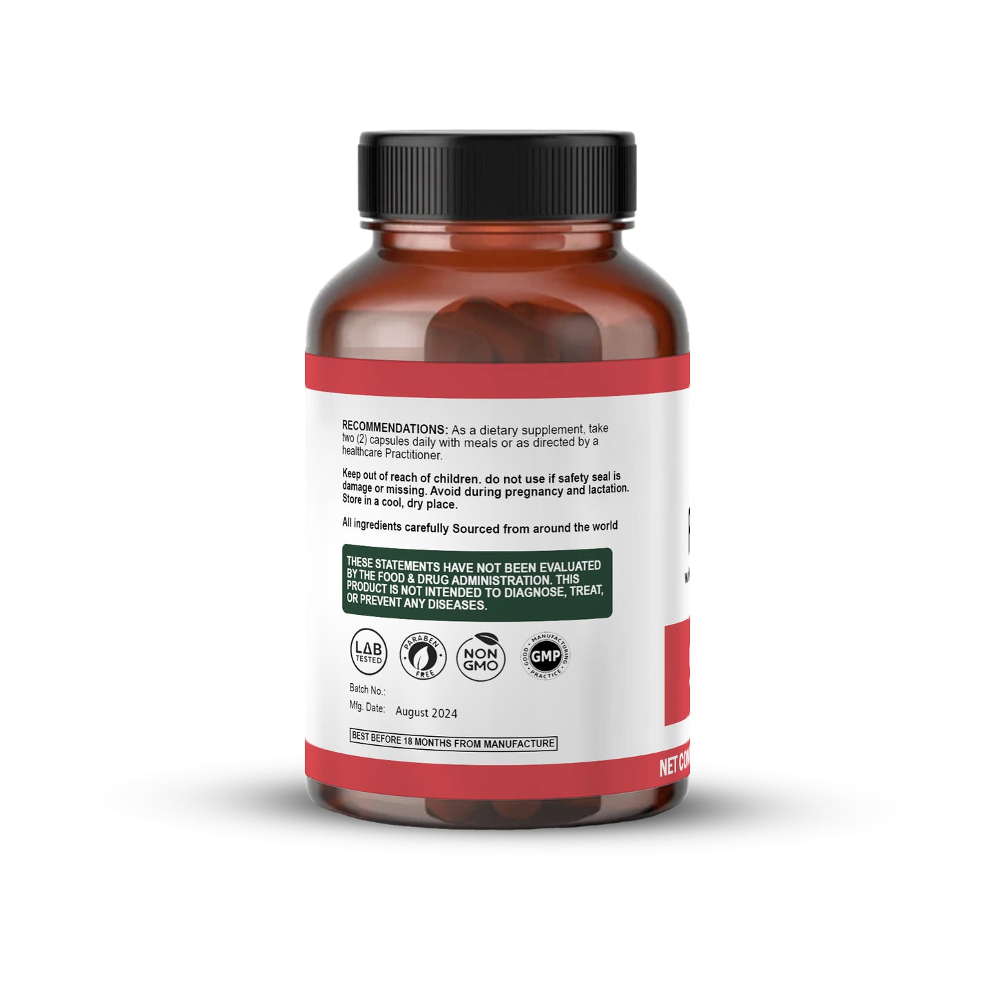 Fisetin 500mg - Powerful Antioxidant Support, 150 Capsules
