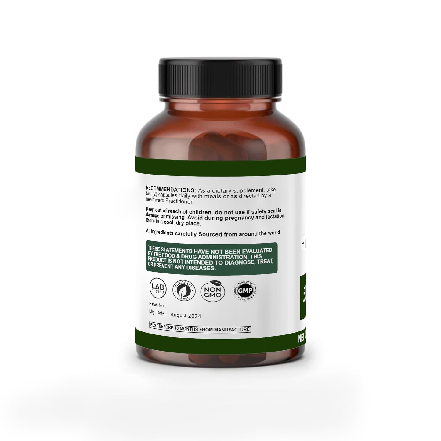 Horny Goat Weed 500mg Capsules