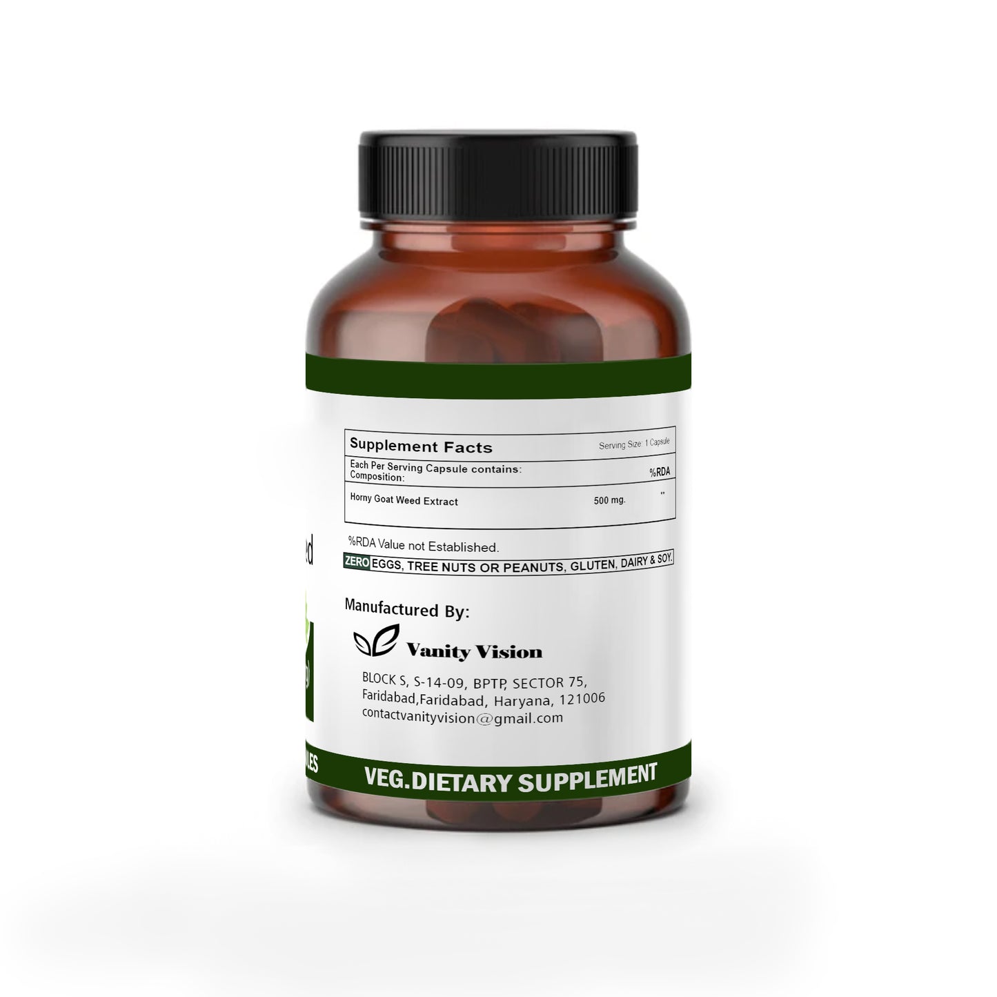 Horny Goat Weed 500mg Capsules
