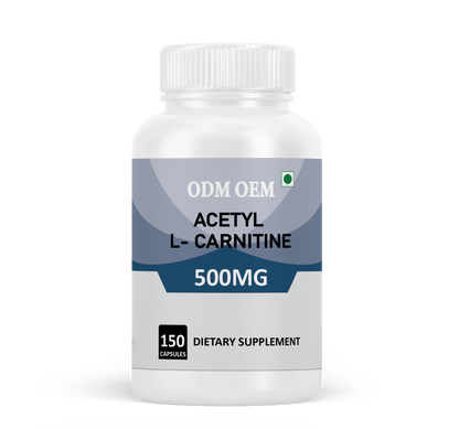 Acetyl L-Carnitine 500mg Capsules: May Help Support Mental Clarity and Energy – 150 Capsules
