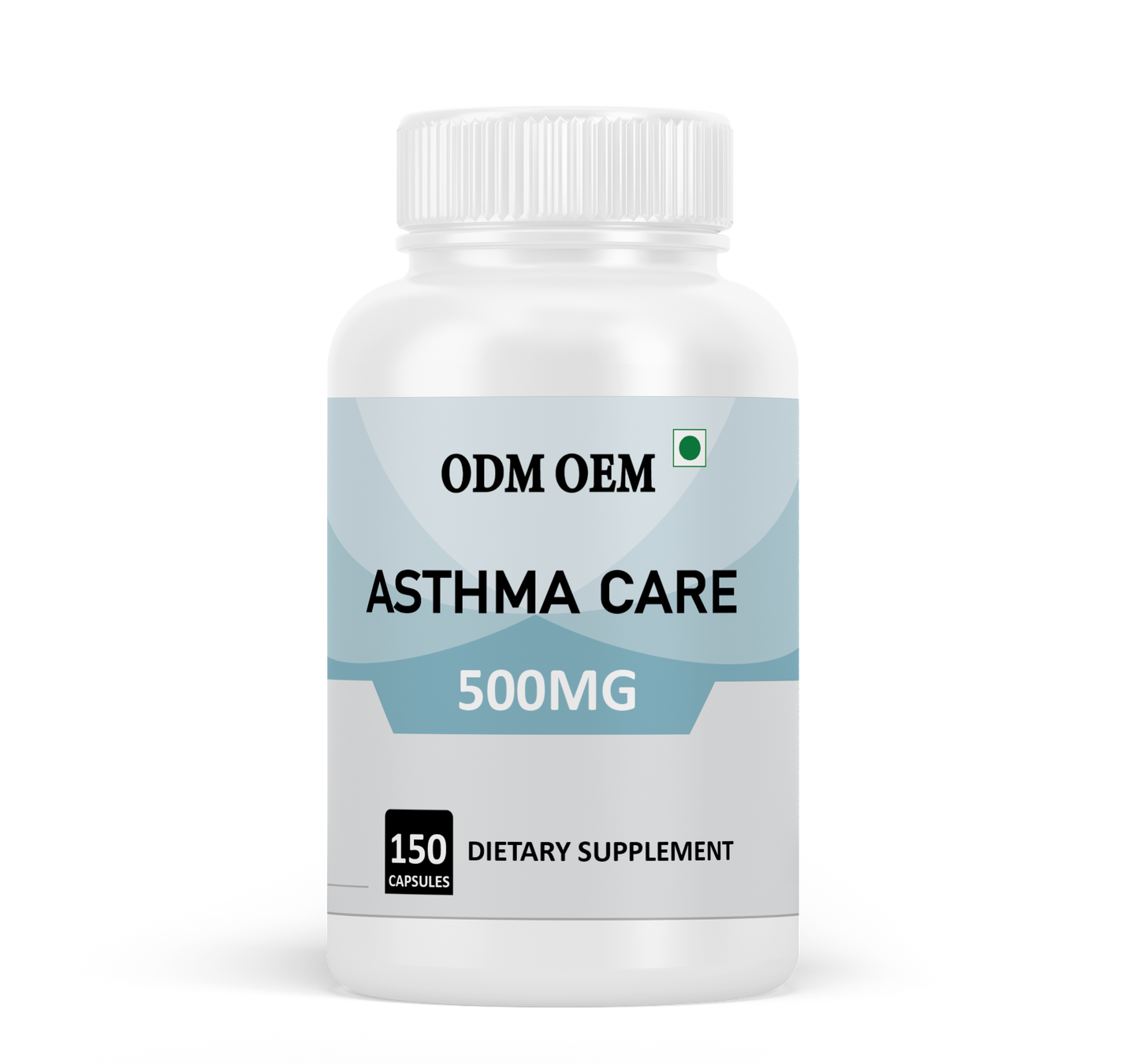 Asthma Care 500mg Capsules - Herbal Support for Respiratory Health