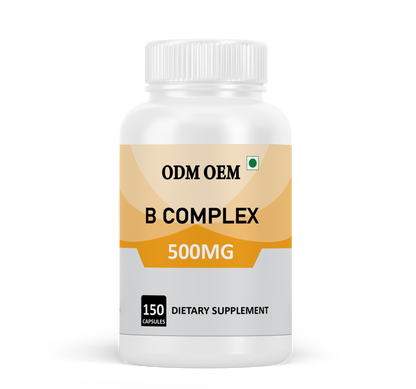 B Complex 500mg Capsules: A Balanced Formula for Daily Wellness
