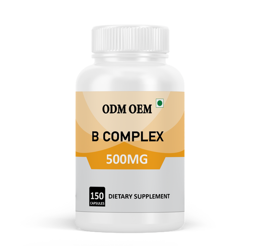 B Complex 500mg Capsules: A Balanced Formula for Daily Wellness