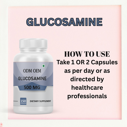 Glucosamine 500mg - Joint Support Supplement