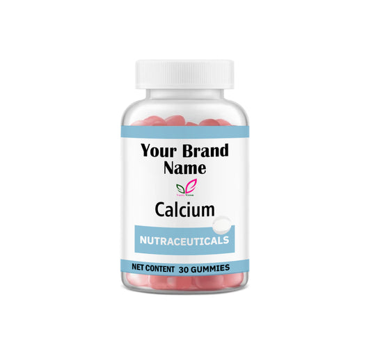 Calcium Bone Support Gummies – 30 Count Vanity Vision | Private Label Available