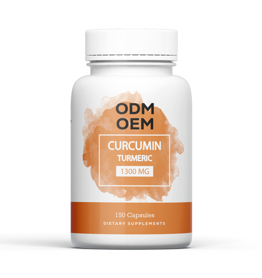 Curcumin with Turmeric Capsules ODM OEM Supply