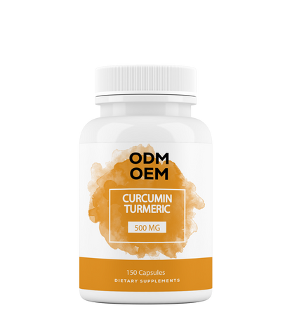 Curcumin with Turmeric Capsules ODM OEM Supply