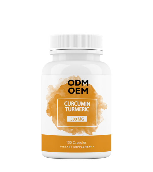 Curcumin with Turmeric Capsules ODM OEM Supply