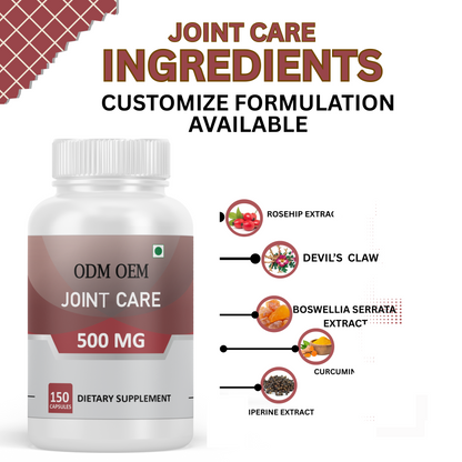 Joint Care 500mg Capsules – Advanced Support for Joint Health, Flexibility, and Comfort