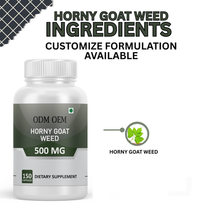Horny Goat Weed 500mg Capsules