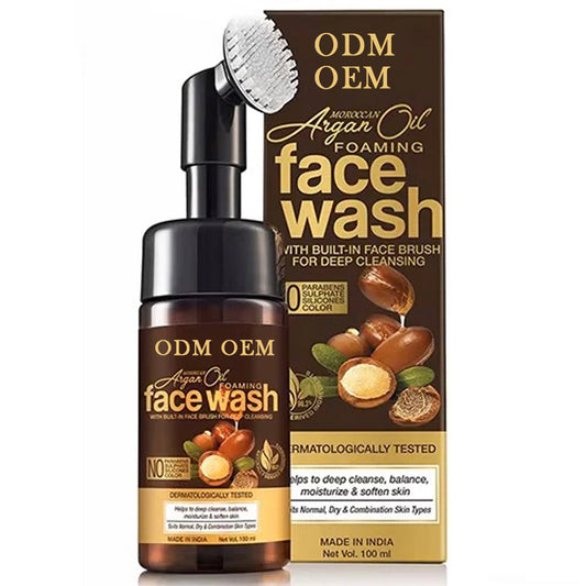 Moroccan Argan Oil Foaming Face Wash | Vanity Vision