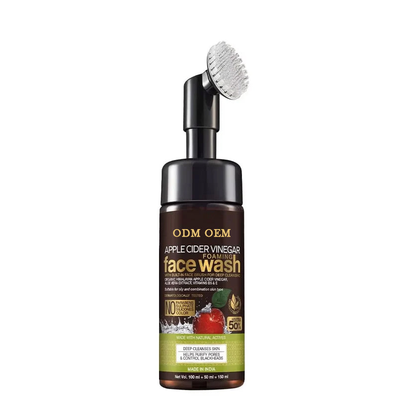 Apple Cider Vinegar Foaming Face Wash ODM OEM|Vanity Vision
