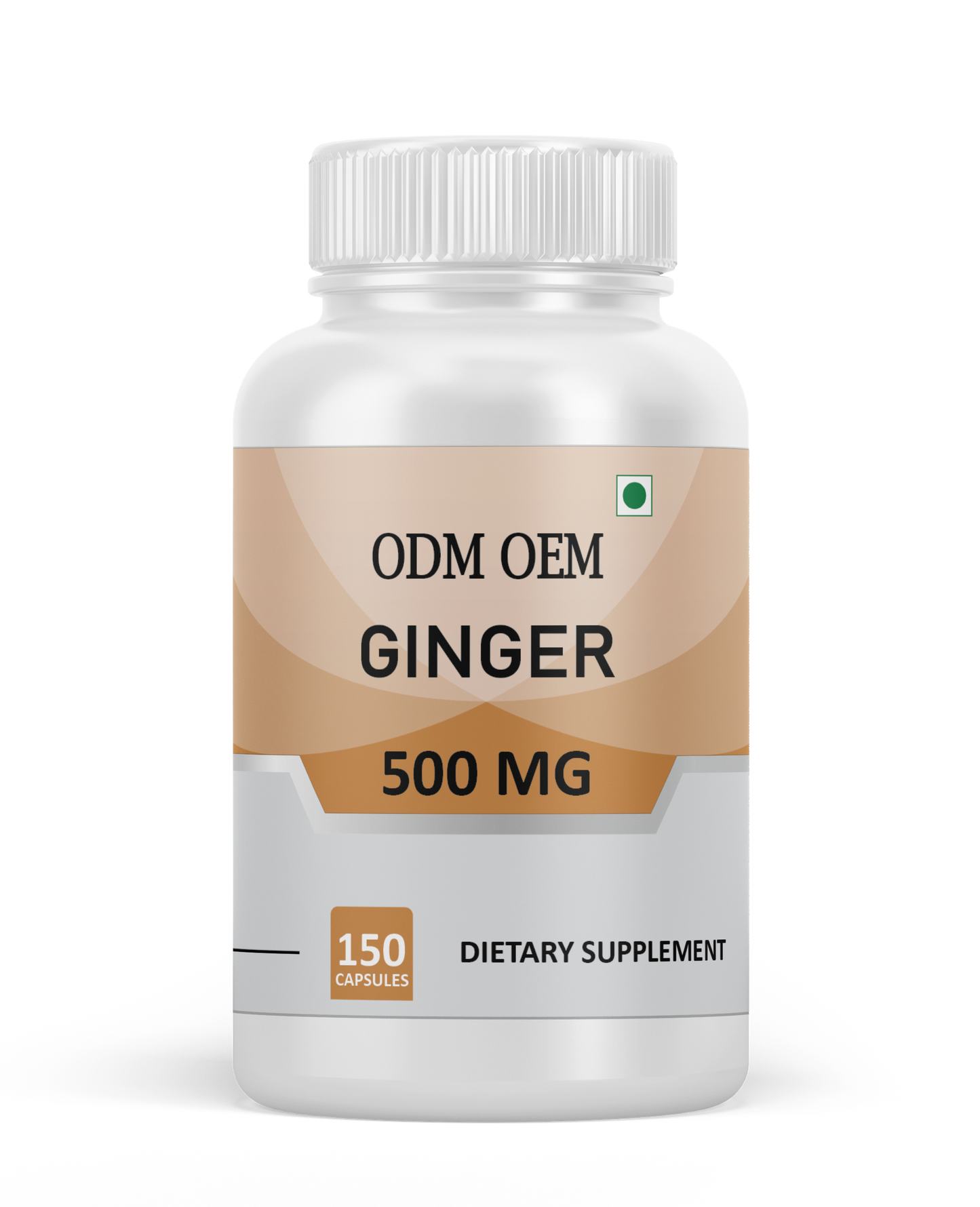 Ginger 500mg Capsules – Natural Digestive Support, Anti-Inflammatory, and Immune Booster