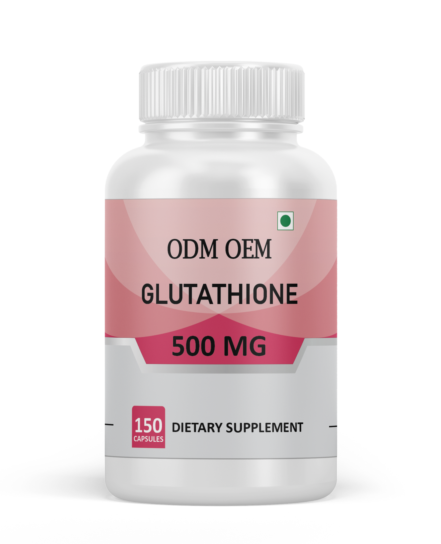 Glutathione 500mg - Antioxidant Support Supplement, 150 Capsules