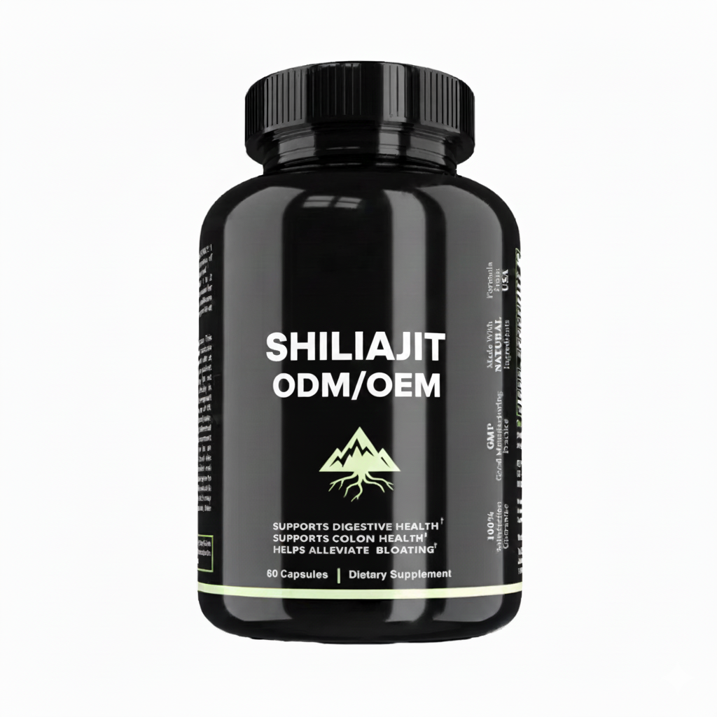 ODM OEM Supply Shilajit 500mg Capsules