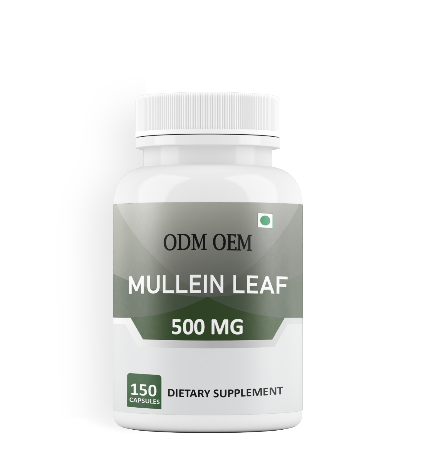 Mullein Leaf 500mg 150 Capsules – Supports Respiratory Health & Immune Function