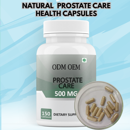 Prostate Care Capsules Third Party Manufacturing Available