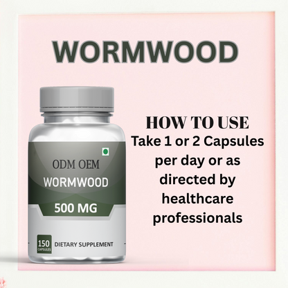 Wormwood 500mg Capsules: A Natural Remedy for Digestive Health and Detoxification