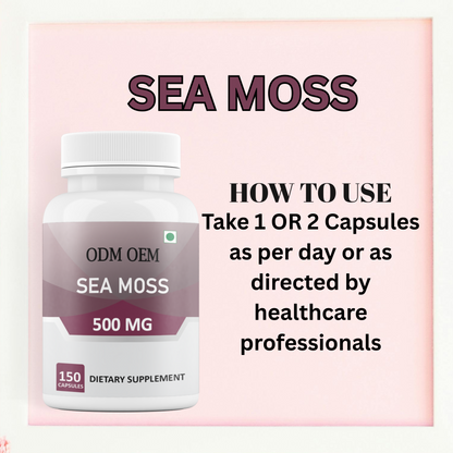 Sea Moss 500mg Capsules: The Superfood Your Body Needs