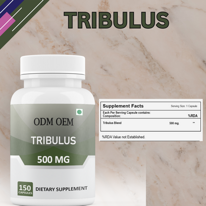 Tribulus 500mg Capsules: Boost Your Strength, Stamina, and Vitality Naturally