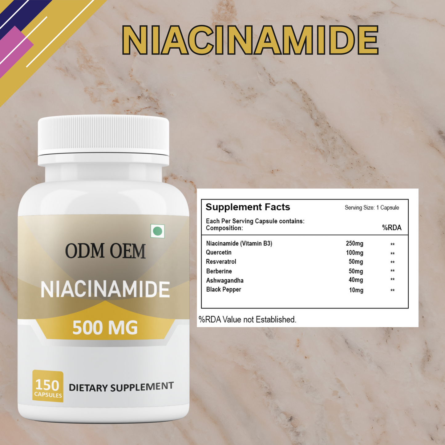 Niacinamide 500mg Capsules: A Natural Boost for Skin, Metabolism, and Overall Health