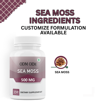 Sea Moss 500mg Capsules: The Superfood Your Body Needs