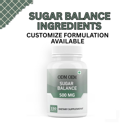 Sugar Balance 500mg Capsules: A Natural Approach to Healthy Blood Sugar Levels