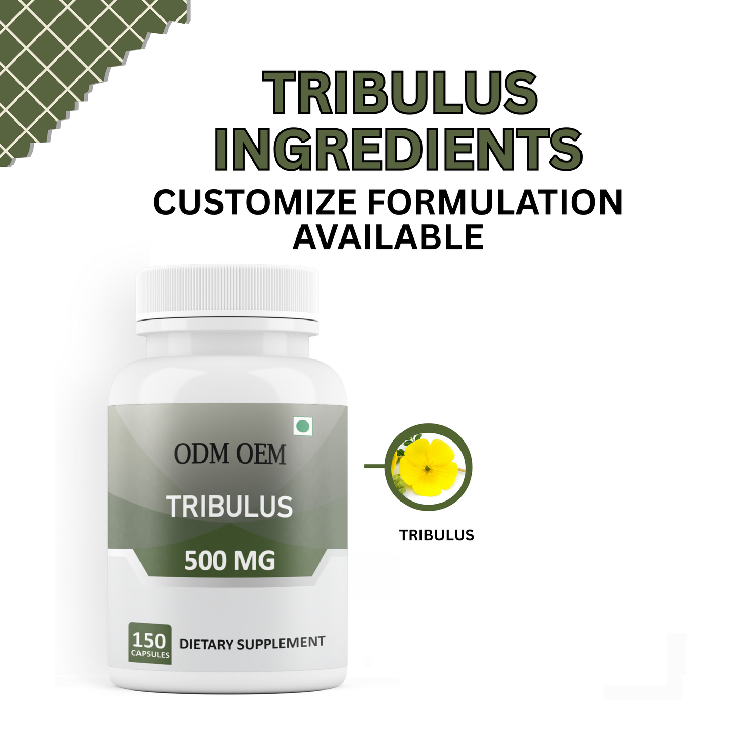 Tribulus 500mg Capsules: Boost Your Strength, Stamina, and Vitality Naturally