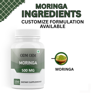 Moringa 500mg Capsules: A Natural Powerhouse for Your Health and Wellness