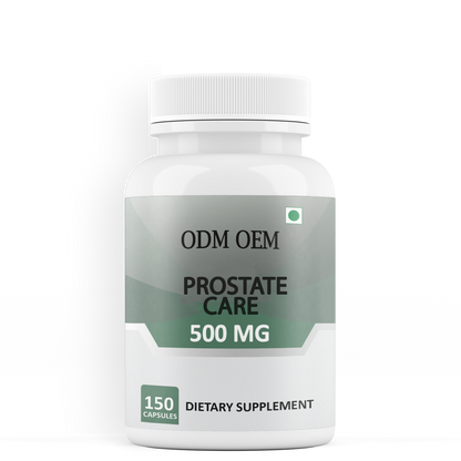 Prostate Care Capsules Third Party Manufacturing Available