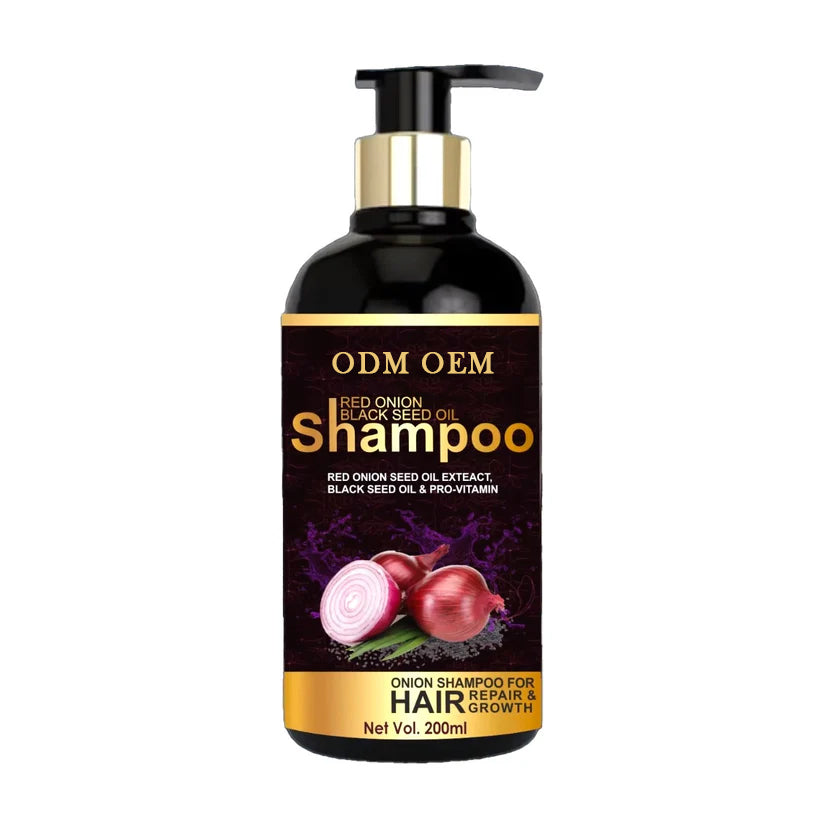 Red onion & Black Seed Oil Shampoo ODM OEM | Vanity Vision