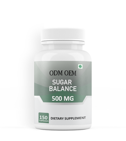 Sugar Balance 500mg Capsules: A Natural Approach to Healthy Blood Sugar Levels