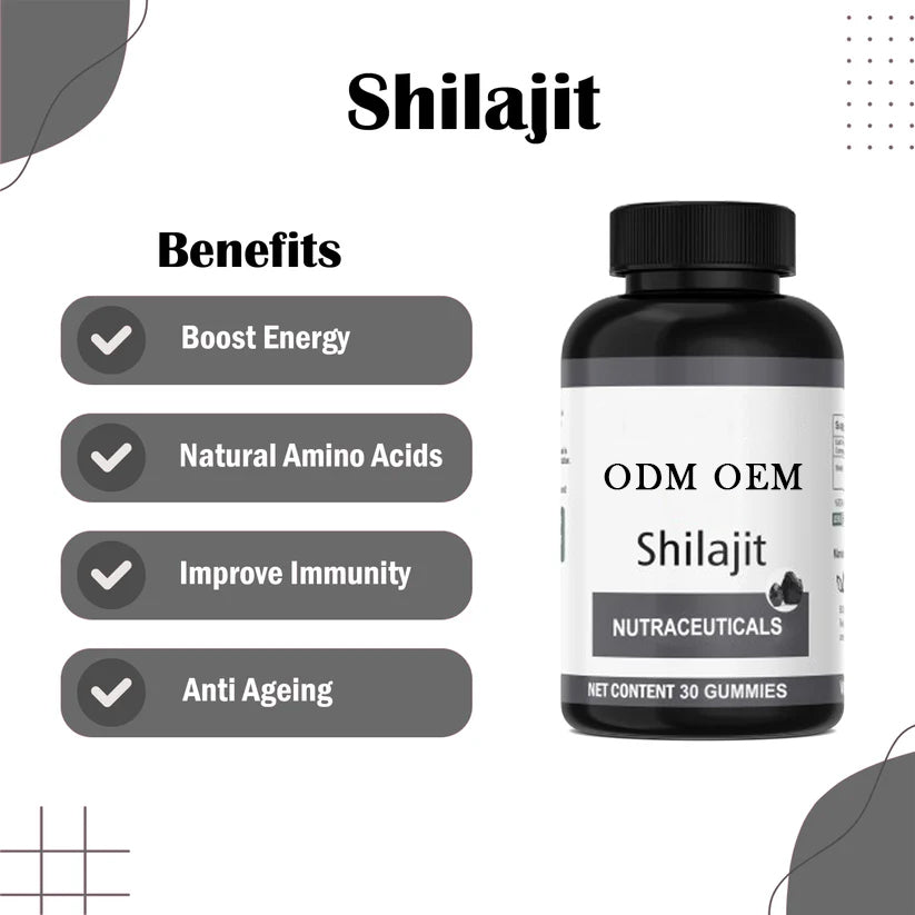 Shilajit Gummies 30 Count | Energy Stamina Support | Vanity Vision