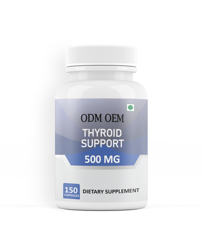 Thyroid Support 500mg Capsules: Nourish Your Thyroid, Boost Your Health