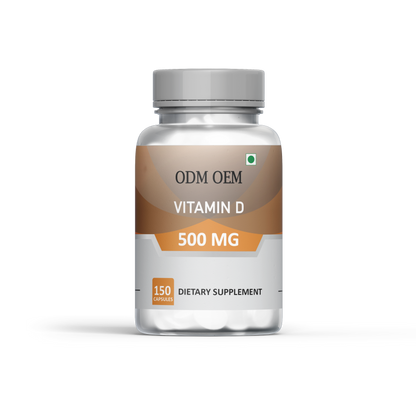Vitamin D 10mcg Capsules – Supports Bone Health & Immune Function