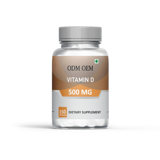 Vitamin D 10mcg Capsules – Supports Bone Health & Immune Function