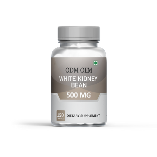 White Kidney Bean 500mg Capsules: Natural Supplement for Metabolism and Digestion
