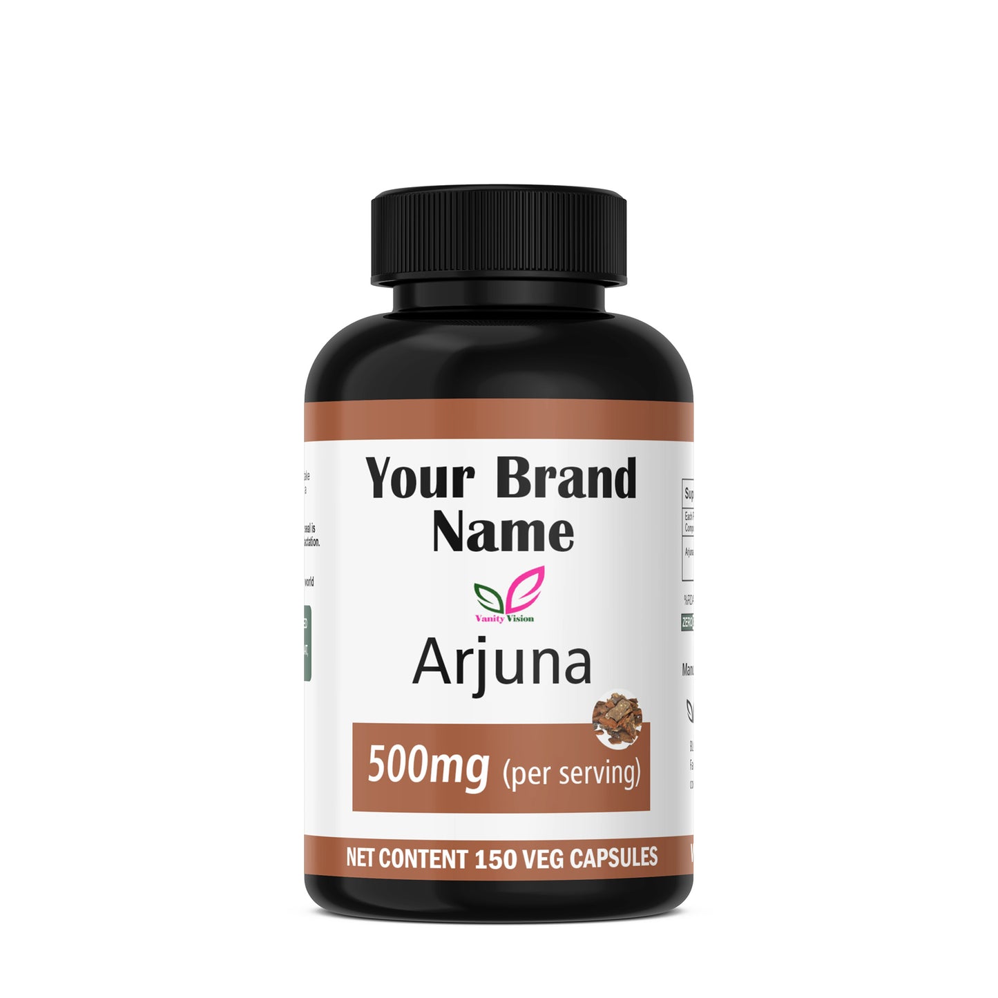 Arjuna 500mg Capsules – Natural Heart Health Supplement for Circulation, Blood Pressure, and Cardiovascular Support