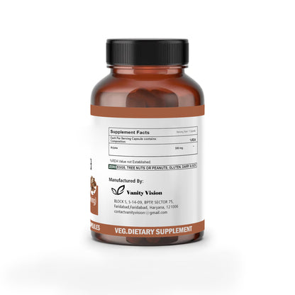 Arjuna 500mg Capsules – Natural Heart Health Supplement for Circulation, Blood Pressure, and Cardiovascular Support