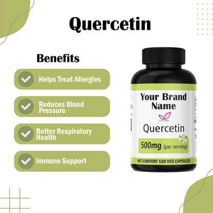 Quercetin Gummies | 30 Count Vanity Vision | Private Label | Custom Formulation & Flavor