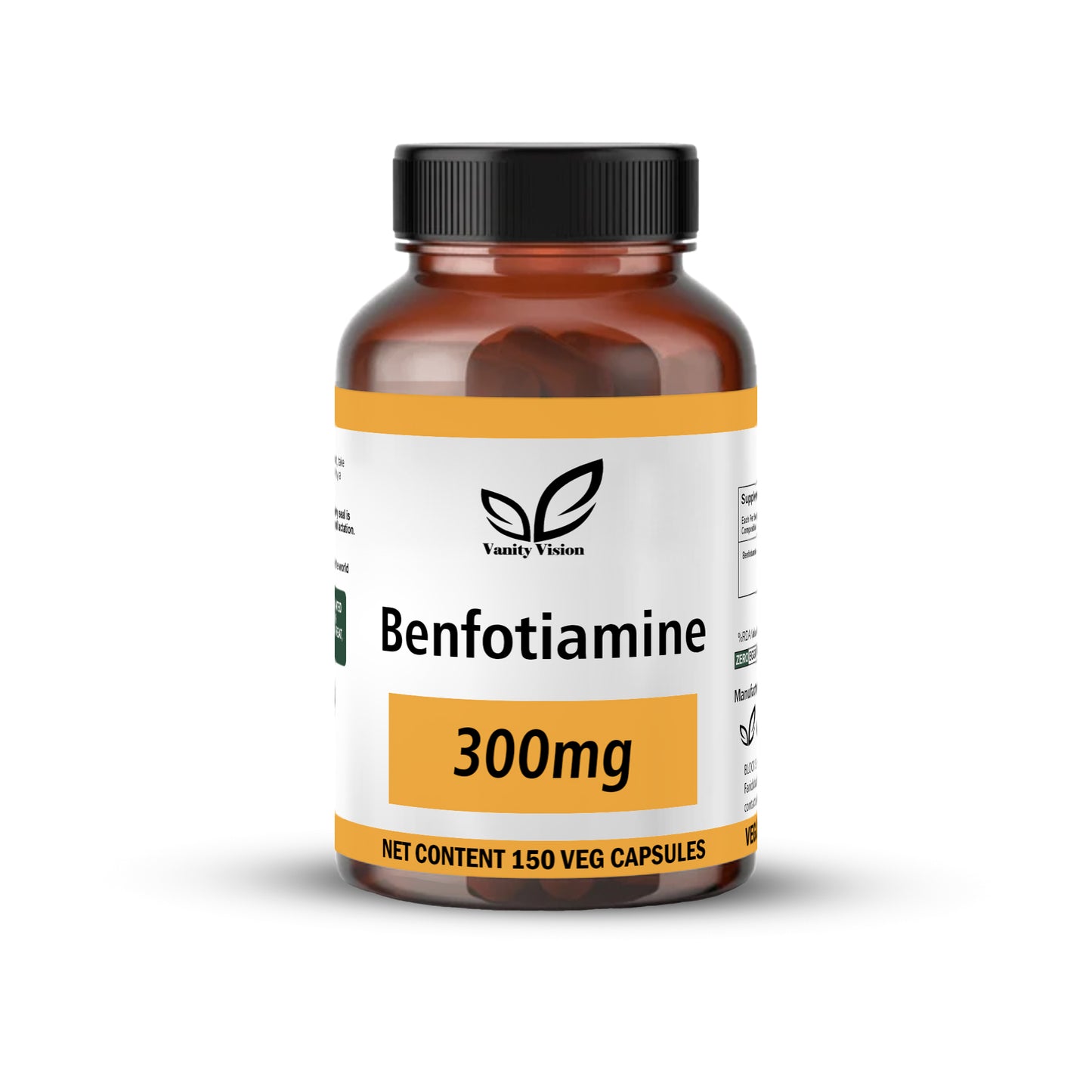 Benfotiamine 300mg Capsules- Advanced Support for Nerve and Metabolic Health