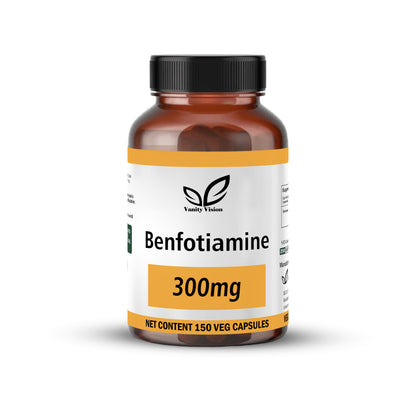 Benfotiamine 300mg Capsules- Advanced Support for Nerve and Metabolic Health