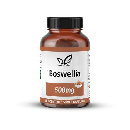 Boswellia 500mg Capsules: Herbal Supplement for Joint Health and Wellness