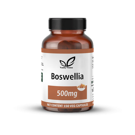 Boswellia 500mg Capsules: Herbal Supplement for Joint Health and Wellness