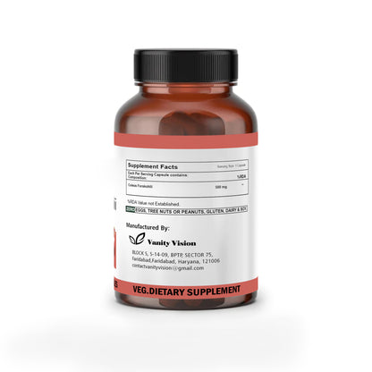 Coleus Forskohlii 500mg Capsules – Natural Weight Management and Metabolism Support